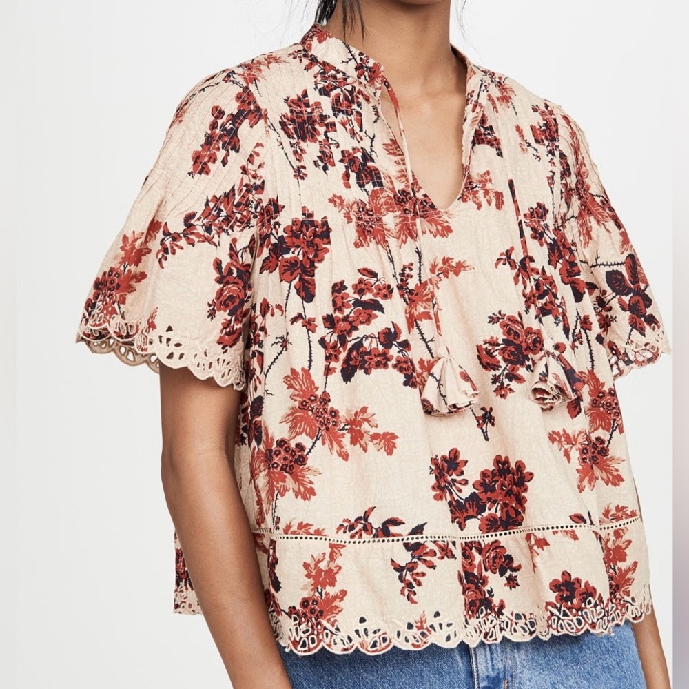 Sea New York Thea Flutter Top Size 2
